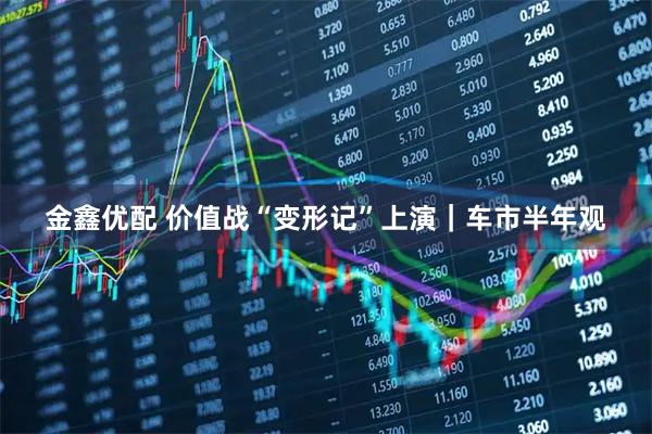 金鑫优配 价值战“变形记”上演｜车市半年观